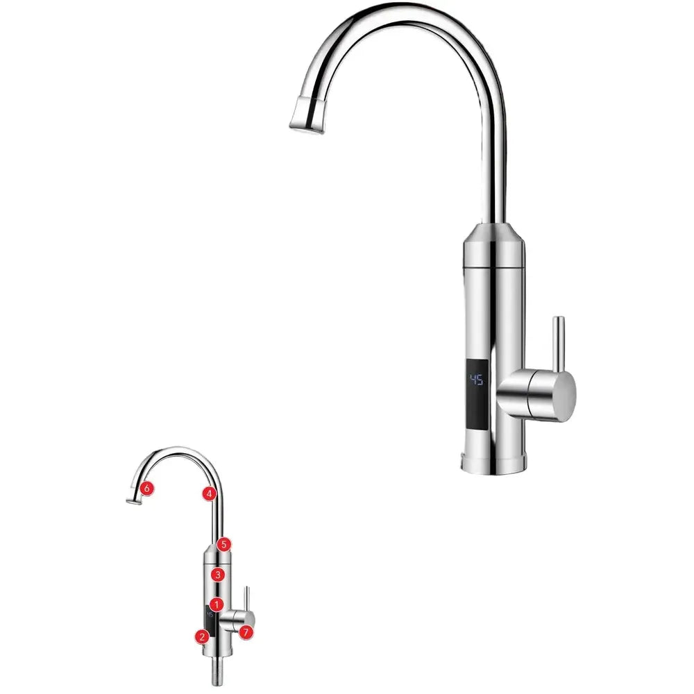 Instant Hot Water Tap Livorno-