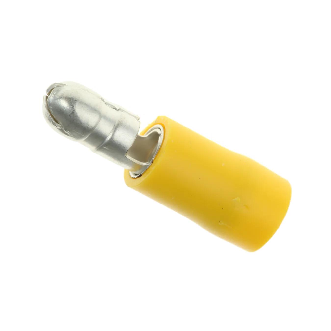 Insulated Terminal Bullet Male »-Wire Terminals & Connectors-3D-Yellow 6.0𝑚𝑚²-each-diyshop.co.za