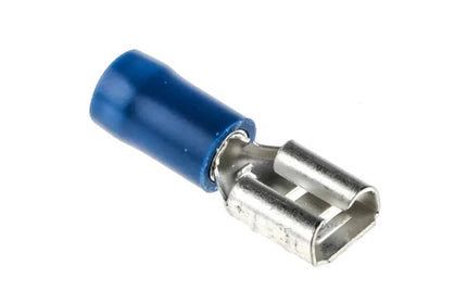Insulated Terminal Disconnect Female 6.4mm »-Blue 2.5𝑚𝑚²-each