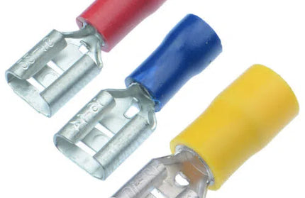 Insulated Terminal Disconnect Female 6.4mm »-Red 1.5𝑚𝑚²-each