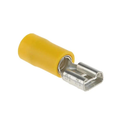 Insulated Terminal Disconnect Female 6.4mm »-Yellow 6.0𝑚𝑚²-each