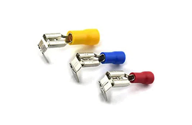Insulated Terminal Disconnect Piggy Back 6.4mm »-Red 1.5𝑚𝑚²-each