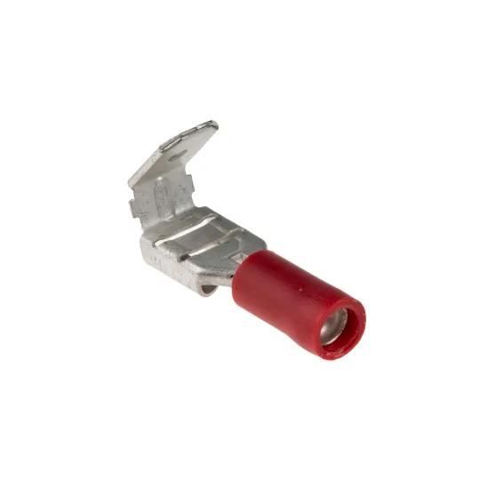 Insulated Terminal Disconnect Piggy Back 6.4mm »-Wire Terminals & Connectors-3D-Red 1.5𝑚𝑚²-each-diyshop.co.za
