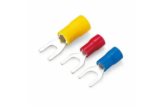 Insulated Terminal Fork M5 »-Red 1.5𝑚𝑚²