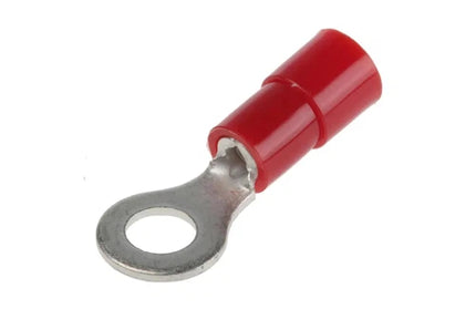 Insulated Terminal Ring M6 »-Red 1.5𝑚𝑚²-each-