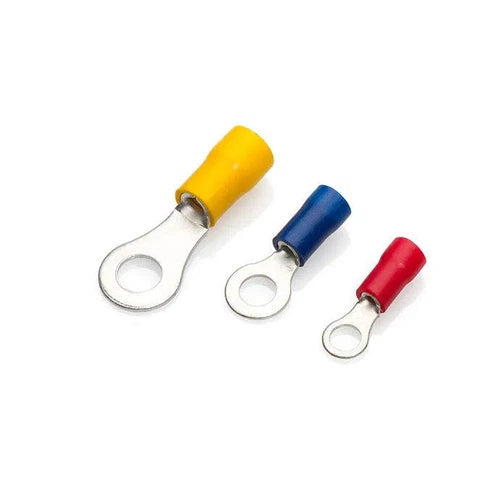 Insulated Terminal Ring M6 »-Red 1.5𝑚𝑚²-each-