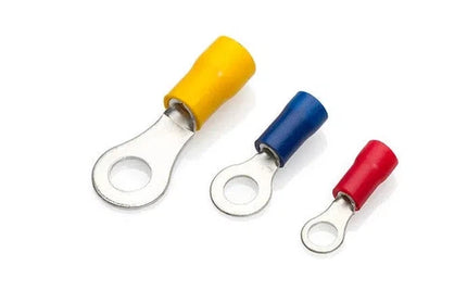 Insulated Terminal Ring M6 »-Red 1.5𝑚𝑚²-each