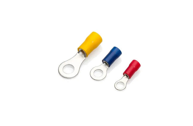 Insulated Terminal Ring M6 »-Red 1.5𝑚𝑚²-each