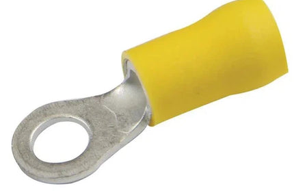 Insulated Terminal Ring M6 »-Yellow 6.0𝑚𝑚²-each