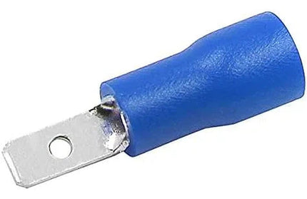 Insulated Terminal Spade Male 6.4mm »-Blue 2.5𝑚𝑚²-each