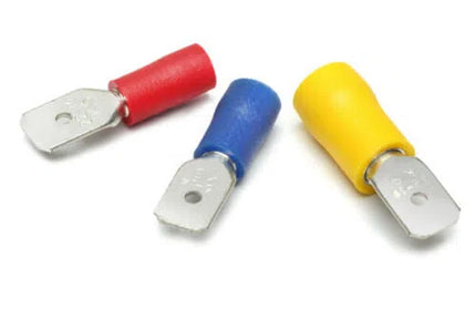 Insulated Terminal Spade Male 6.4mm »-Red 1.5𝑚𝑚²-each