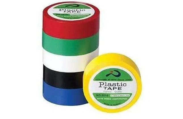 Insulation Tape No.21 Nitto-Black-𝑤18𝑚𝑚 x 𝑇0.2 x 𝐿20𝑚