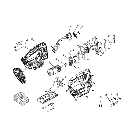 Jigsaw Cordless 20𝑉 iNGCO