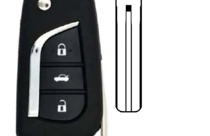 Key FOB TOYOTA Filp Case-3 Button