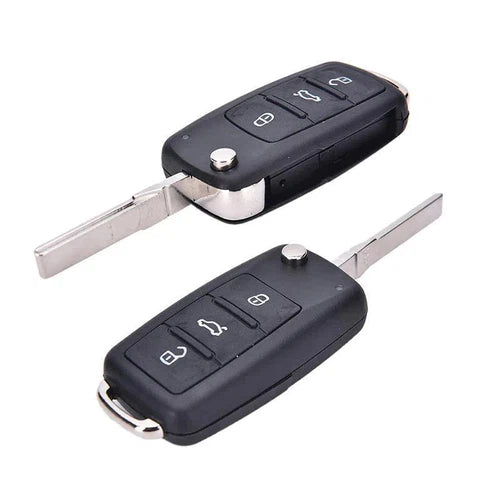 Key FOB VW Flip Case-2 Button (HU66)-