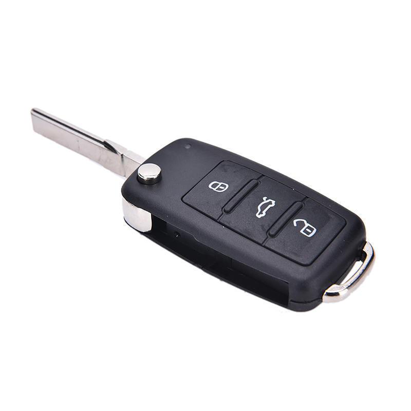 Key FOB VW Flip 3 Button Case-Keys-Inyati-HU66 Blade-diyshop.co.za