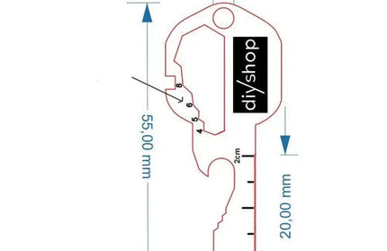 Keyring Multitool SS v3.0-