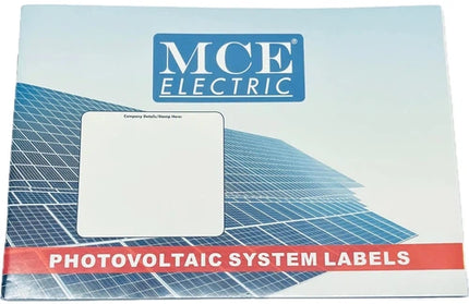 Label Book for Photovoltic System-Default Title