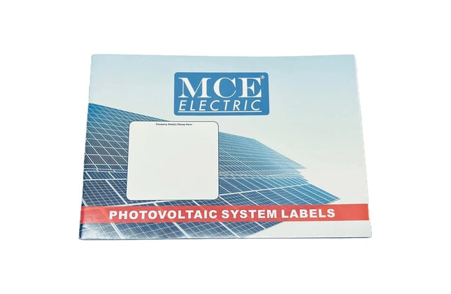 Label Book for Photovoltic System-Default Title