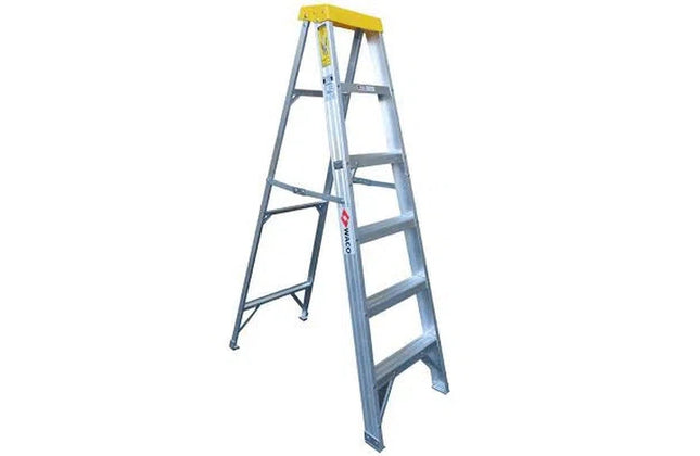 Ladder A-Frame Aluminium-6 Step