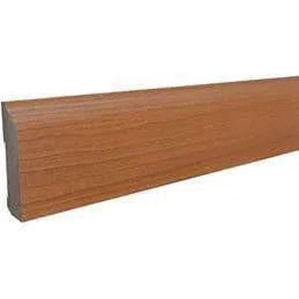 Laminate Wood Skirting-Teak-ƒ20x80𝑚𝑚 x 𝐿2.4𝑚