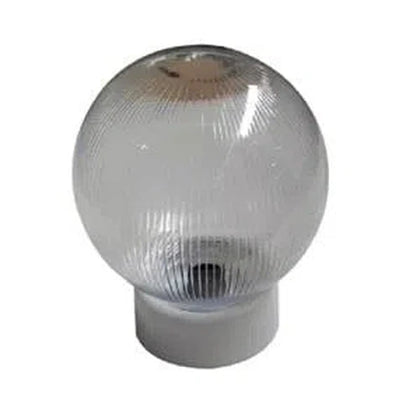 Lamp Bowl Clear Poly-6"-