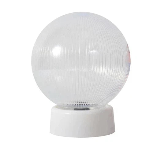Lamp Bowl Clear Poly-6"-