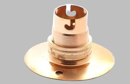 Lamp Holder Brass »-Flange Bottom (65mm)