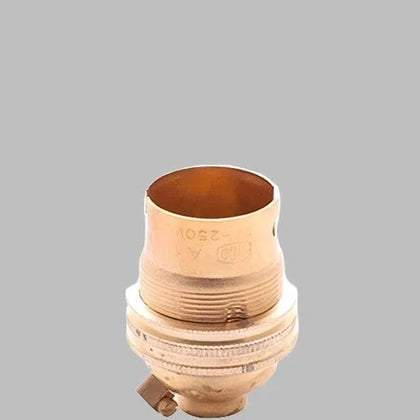 Lamp Holder Brass »-Screw Bottom
