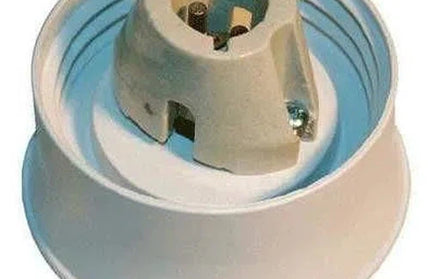 Lamp Holder Gallery Porcelain-B22 150mm