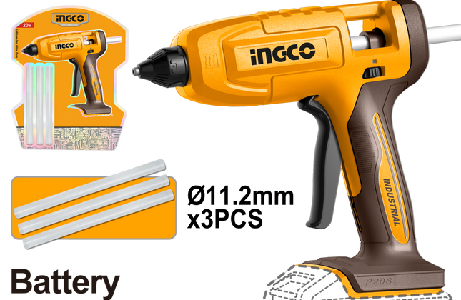 Glue Gun Cordless 𝑃20ˢ iNGCO