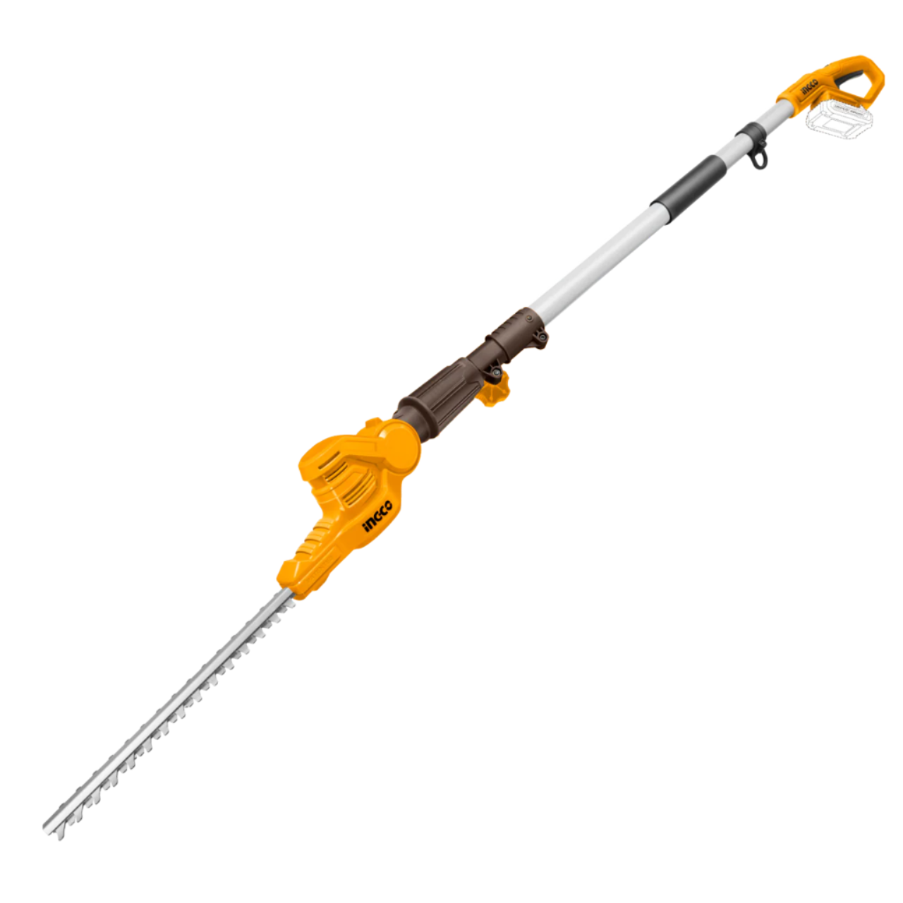 Hedge Trimmer Long Reach Cordless 20𝑉 iNGCO