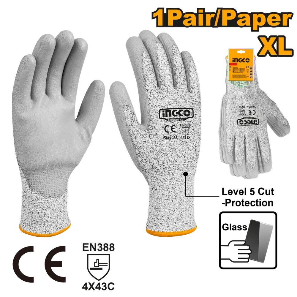 Glove Nitrile Cut-Resistance iNGCO-XL-