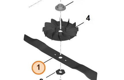 Lawnmower Bar Blade for RMA353v STIHL-Default Title