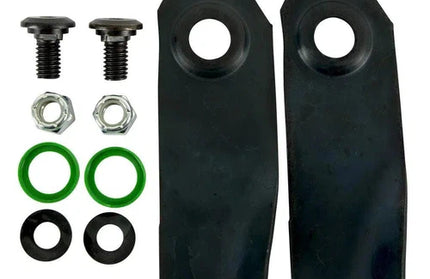 Lawnmower Swing Blade Mulch 125x48mm Victa V144ⓓ-Pair