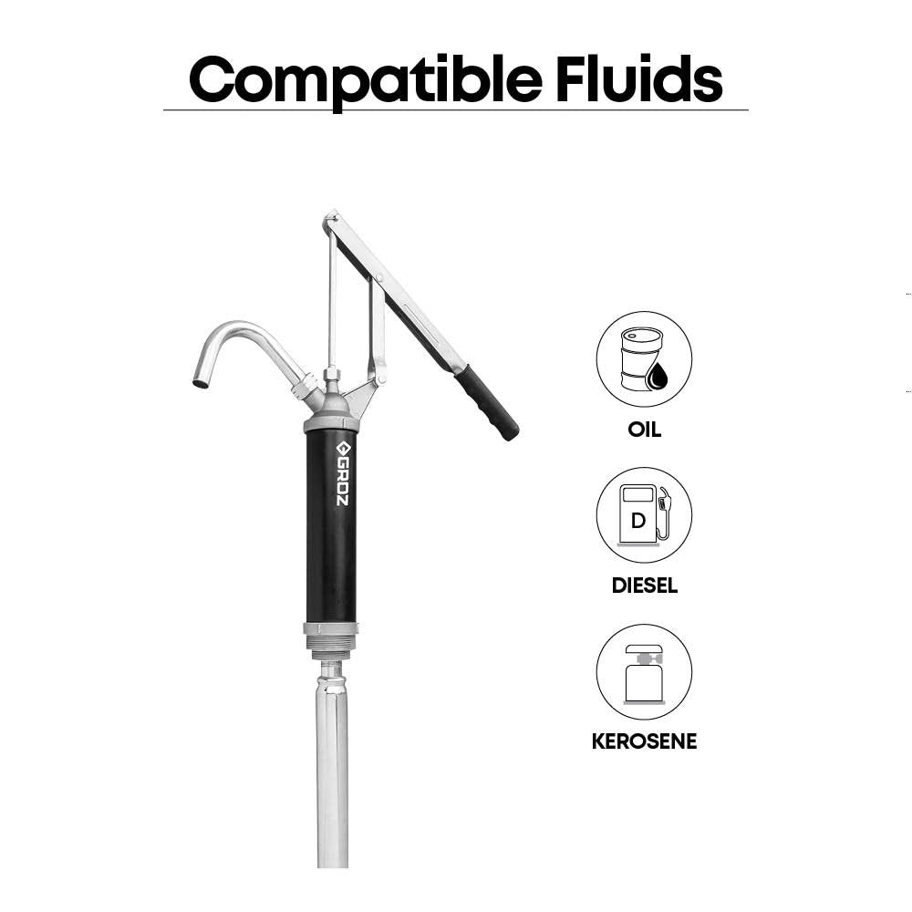 Lever Action Drum Pump Groz
