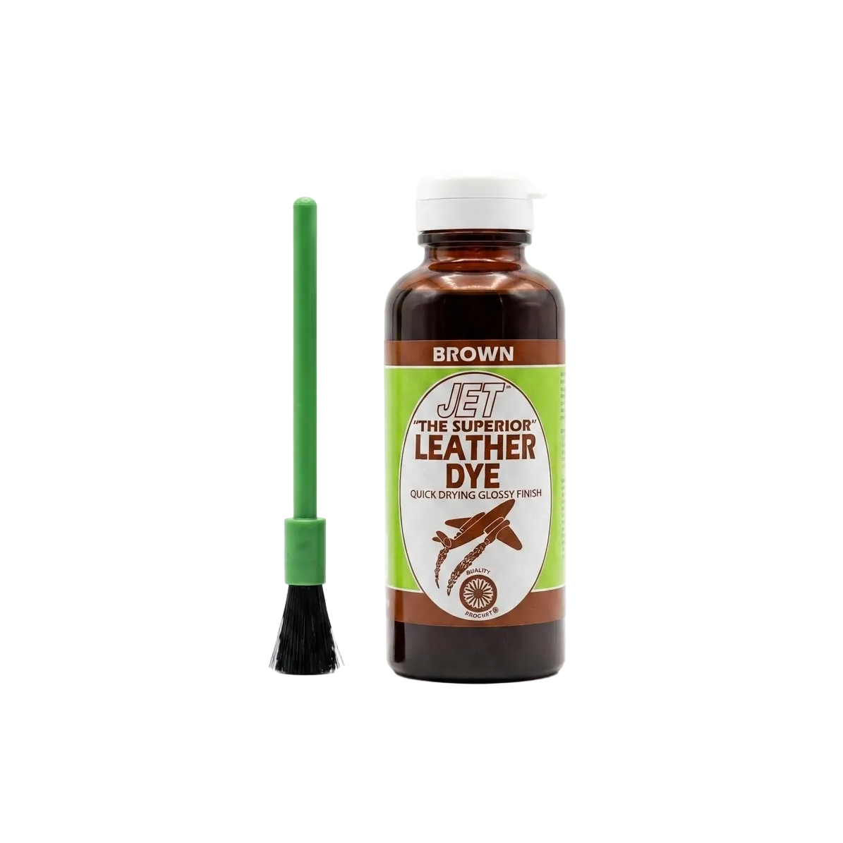 Leather Dye JET-Brown-100𝑚ℓ