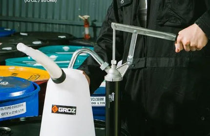 Lever Action Drum Pump Groz-