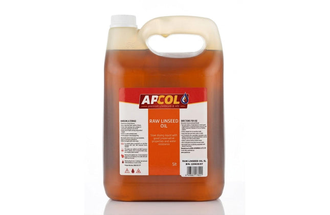 Linseed Oil Raw Apcol-5ℓ