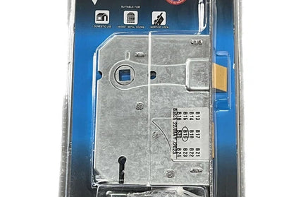 Lock Body Keyhole Sashlock Jaguar-2 Lever-Chrome