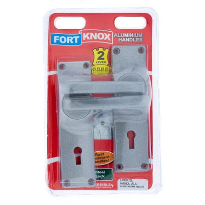 Lockset Classic Meduim Duty FortKnox-2Lever(MH Series)-Black-