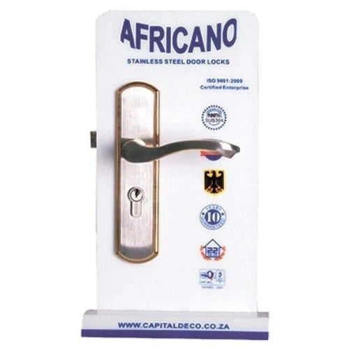 Lockset Cylinder Premuim AFRICANO-Silver-