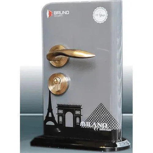 Lockset Milano Sorrento-Security-Bruno-Polished SS-diyshop.co.za