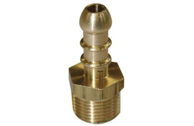 LPG Gas Adapter Hosetail x Male-1/2"