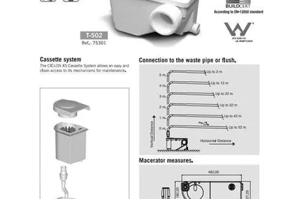 Macerator Lifting Station Ciclon-XS-