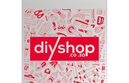 Mailer Bag 50μ𝑚 Branded diyshop.co.za-42x30𝑐𝑚-𝑝/100-Light Grey