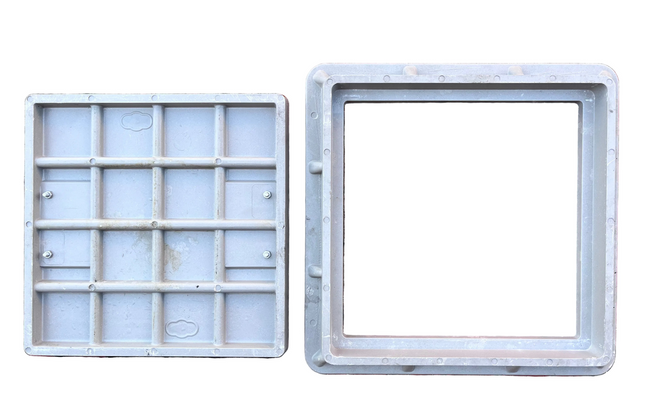 Manhole Cover Fiber Reinforced Plastic-ƒ500𝑚𝑚 (3.6𝐾𝑔)-