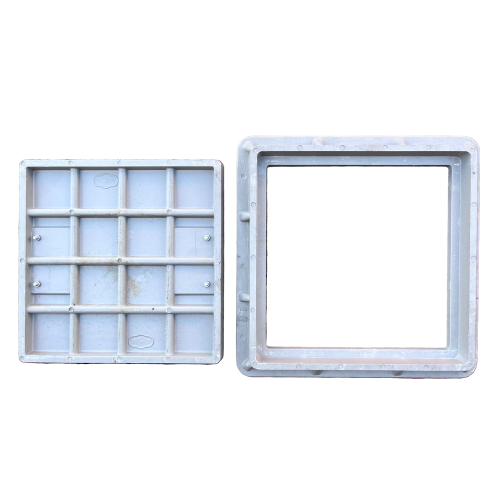 Manhole Cover Fiber Reinforced Plastic-ƒ500𝑚𝑚 (3.6𝐾𝑔)-