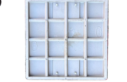 Manhole Cover Fiber Reinforced Plastic-ƒ500𝑚𝑚 (3.6𝐾𝑔)-
