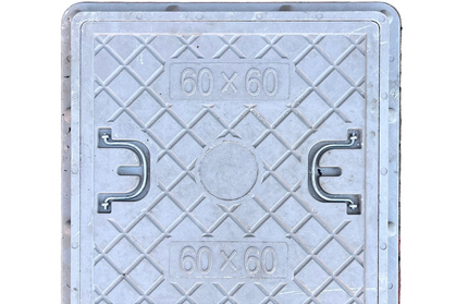 Manhole Cover Fiber Reinforced Plastic-ƒ500𝑚𝑚 (3.6𝐾𝑔)-